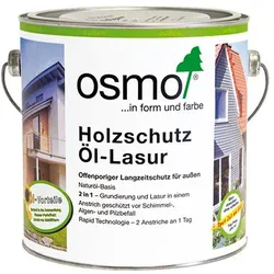 Osmo Holzschutz Öl-Lasur, Farblos 701, 2,50 Liter