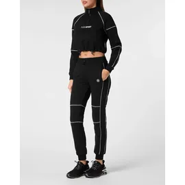 Plein Sport Sweatjacke mit, schwarz XL