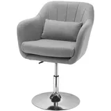 Homcom Arbeitshocker Grau