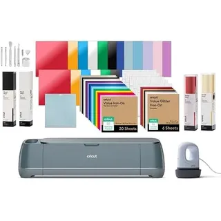 Cricut MakerTM 4 Ultimate-Bundle 2026, Smart-Schneidemaschine, professioneller DIY-Vinylschneider und Stanzmaschine für Stoff, Leder, Vinyl und viele weitere Materialien