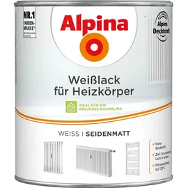Alpina Weißlack für Heizkörper 2 l seidenmatt