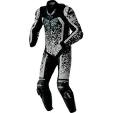 RST Pro Series D3O Airbag Lederkombi - Silver - XL