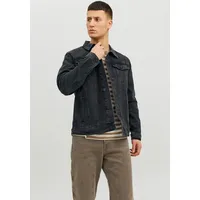 JACK & JONES Jeansjacke Jean in Schwarz-XS
