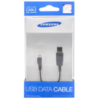 Samsung USB Daten- und Ladekabel schwarz für Samsung Smartphones USB auf Micr...