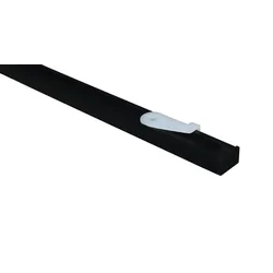 Gardinia Aluminium-Vorhangschienen Set 1-Lauf Lucy, verschiedene Farben, 160-230 cm