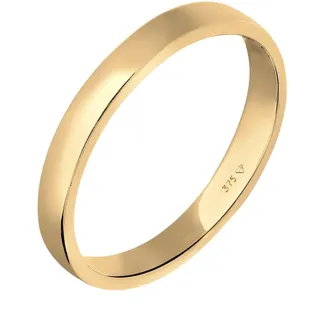 Elli PREMIUM - Ehering Trauring Partnerring Basic 375 Gelbgold Ringe Damen (249.99 € / )
