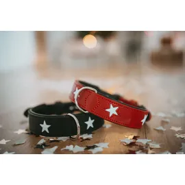 Hunter Magic Star Halsband Schwarz 42 cm