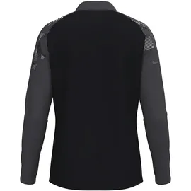 Jako Sonic Ziptop Herren Schwarz/Anthrazit XXL