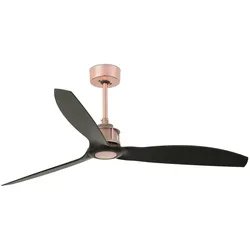 Faro JUST FAN M Deckenventilator in Kupfer/Schwarz