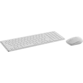 Rapoo 9310M Tastatur Maus-Set Ergonomisch Deutsch, weiß