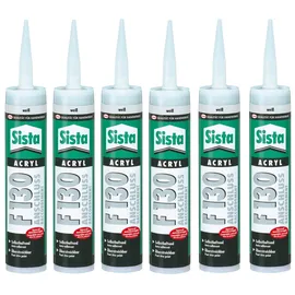 Sista Acryl F130 300 ml weiß