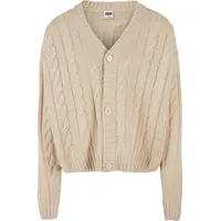 URBAN CLASSICS Boxy Cardigan | Khaki - L