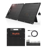 Rophie 60W Solar Panel, Faltbares Solarpanel Monokristalline Flexible für Tragbare Powerstation