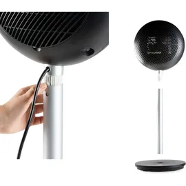 DOMO Turbo Keramik Heizung 2000 W Schwarz