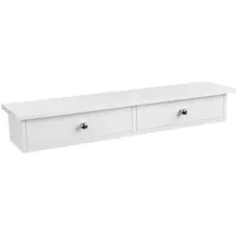 Songmics Wandregal 65 x 10 x 15 cm Weiß