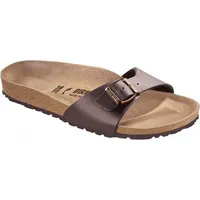 Birkenstock - Madrid BF - Sandalen Gr 42 - Narrow braun/beige