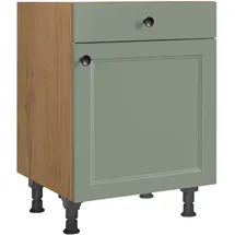 Nobilia Unterschrank Cascada 60 x 58,3 x 87 cm Grün
