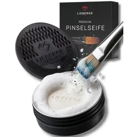 lieberge Pinselseife ¦ 40g inkl. Reinigungsmatte