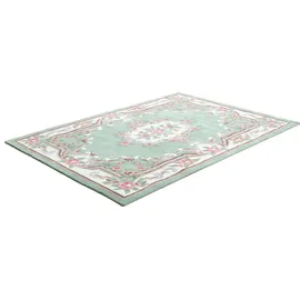 THEKO Ming Handtuftteppich 60 x 90 cm Grün