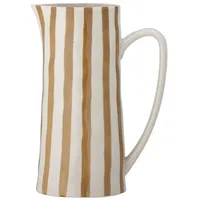 Bloomingville Begonia Krug, Braun, Steingut