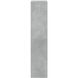 vidaXL Bücherregal 3 Fächer 40 x 24 x 108 cm Grau