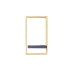 Wandregal  Frame , gold , Maße (cm): B: 20 H: 35 T: 20