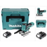 Makita JV 102 DA1J 10,8 V Akku Pendelhubstichsäge im Makpac + 1 x BL 1020 2,0 Ah Akku - ohne