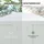 Outsunny Ersatzdach-Set für Garten Pavillondach mit 2 Seitenwänden, für Gartenpavillon, Gartenzelt, Weiß