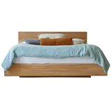 Tikamoon Doppelbett 165 x 230 cm Beige