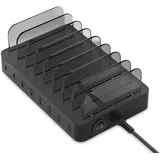 Conceptronic Ozul02b 8-Port 75w USB-PD Ladestation