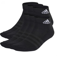 adidas Cushioned Sportswear Ankle Socks 6er Pack black/white 37-39