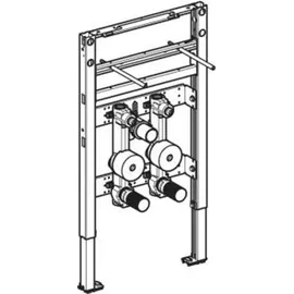 Geberit Duofix Element f. WT, 82-98cm, S-Arm.
