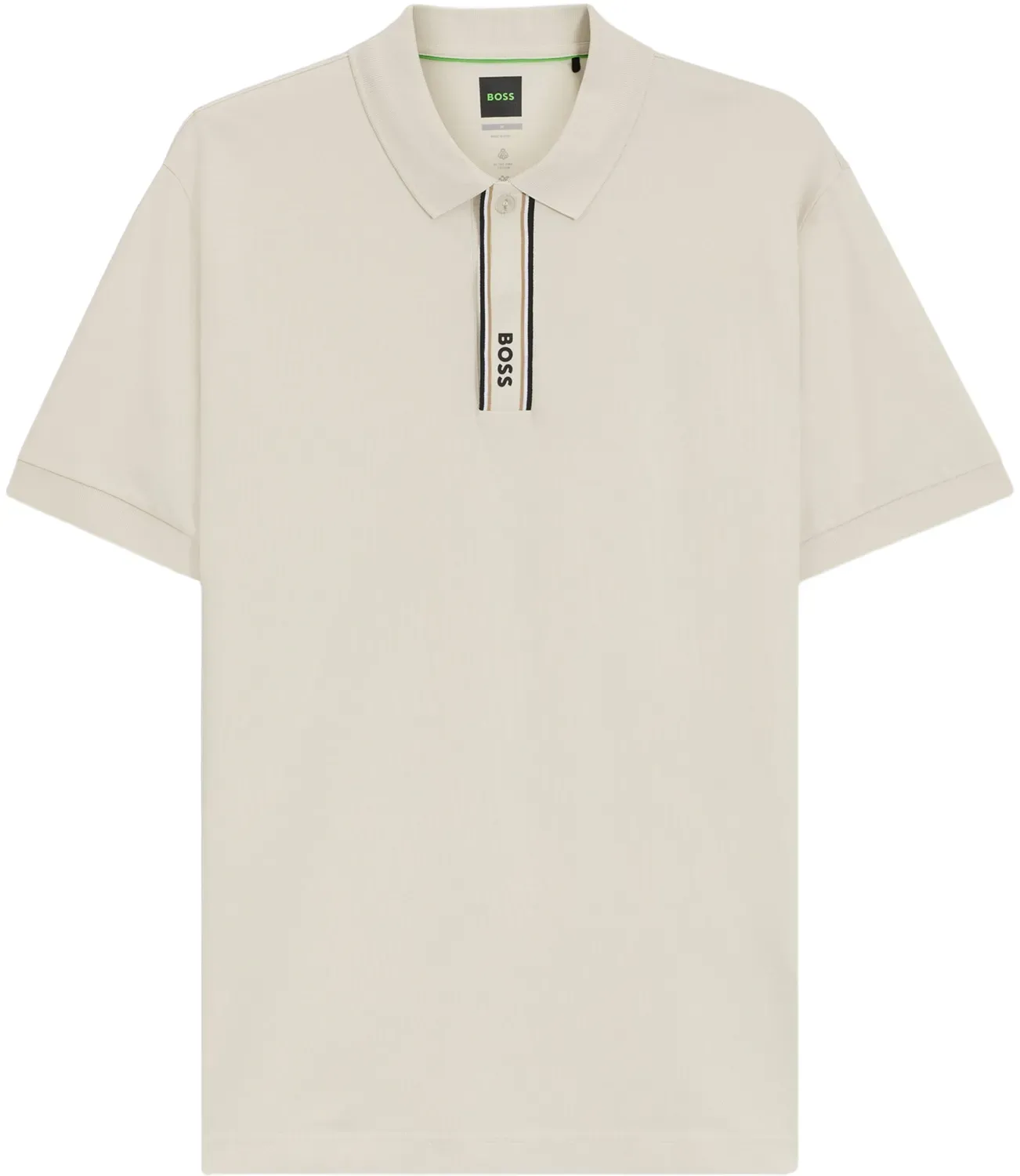 HUGO BOSS Polo Paddy GOC, halbarm, creme