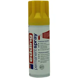 edding 5200 Permanentspray Premium Acryllack 200 ml verkehrsgelb matt