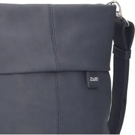 Zwei Mademoiselle.M Schultertasche 27 cm blau