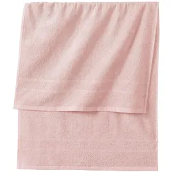 bonprix Handtuch in weicher Qualität, rosa, 30x50 cm, mit Baumwolle