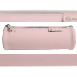 Exacompta 6x Rundes Schlampermäppchen PU 22,5x7,5 cm, Aquarel, sortiert,