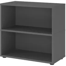 Hammerbacher Flexwall Aktenregal 80 x 40 x 74,6 cm grau