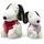 Steiff Soft Cuddly Friends Snoopy Love 30 cm Weiß