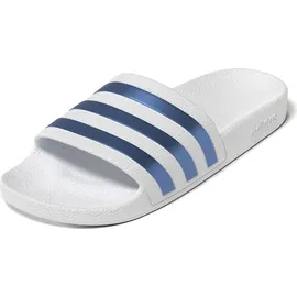 adidas Aqua adilette Cloud White / Blue Fusion Met. / Cloud White 40 1/2