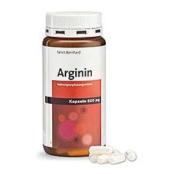 Arginin-Kapseln 500 mg - 95 g