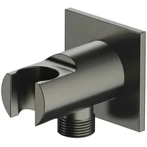 Omnires Universal Brausehalter mit Schlauchanschluss, 8873C-KAT,