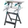WOLFCRAFT Spanntisch Stahl 680x700x950mm Schwarz/Silber