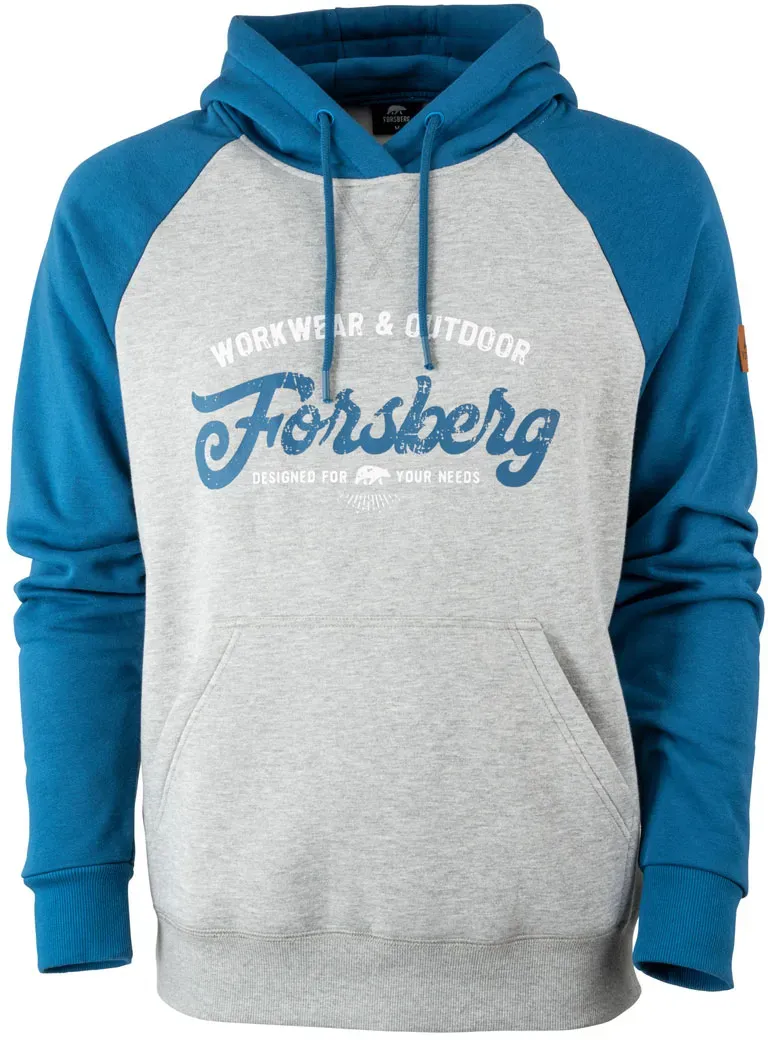 FORSBERG Tonigson Hoodie zweifarbig mit Retrologo