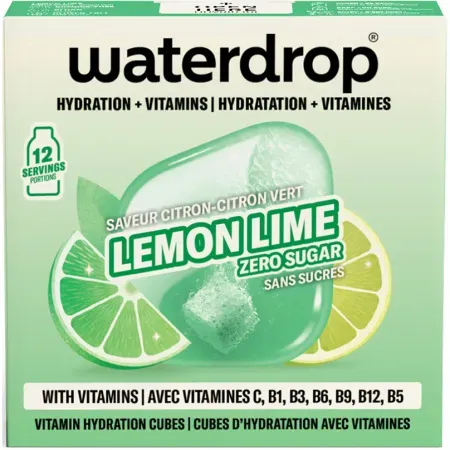 Waterdrop Microdrink Getränkewürfel Mit Vitaminen Zitrone-Limette 12 Stück