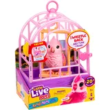 Moose My Really Real Bird & Cage – Rosie, Interaktives Vögelchen 10,9 cm