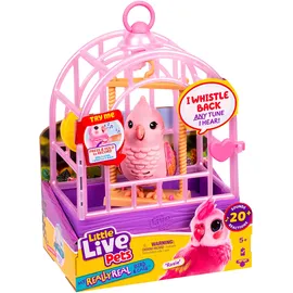 Moose My Really Real Bird & Cage – Rosie, Interaktives Vögelchen 10,9 cm