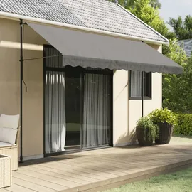 vidaXL Markise Einziehbar 350 x 150 cm anthrazit