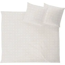 Hefel Opulence Würfel Beige/Natur 135 x 200 cm + 40 x 80 cm