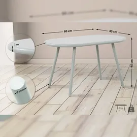 CLP Couchtisch Velva türkis